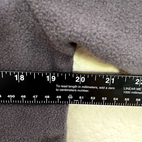 Mickey & Co Women's Small Pullover Fleece Hoodie Gray & Red Embroidered Comfy - Picture 6 of 7